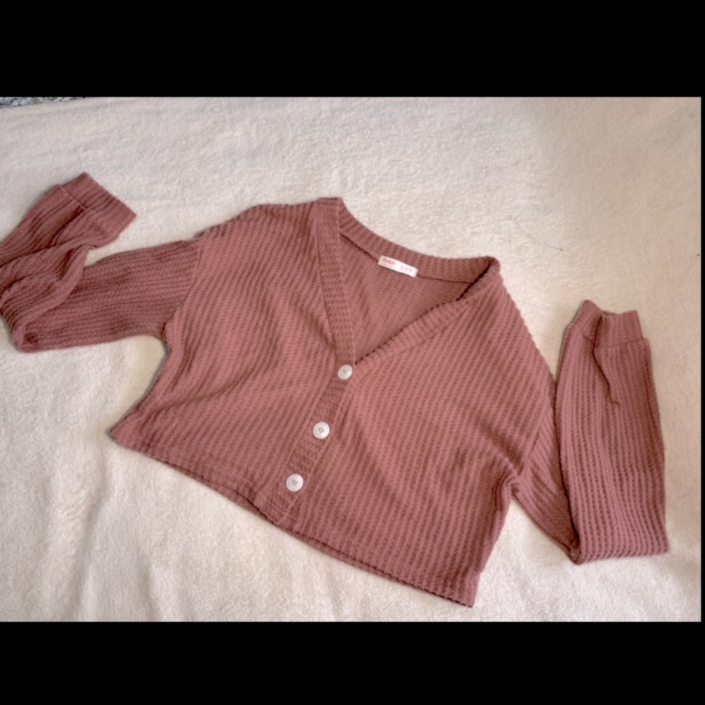 Crop cardigan